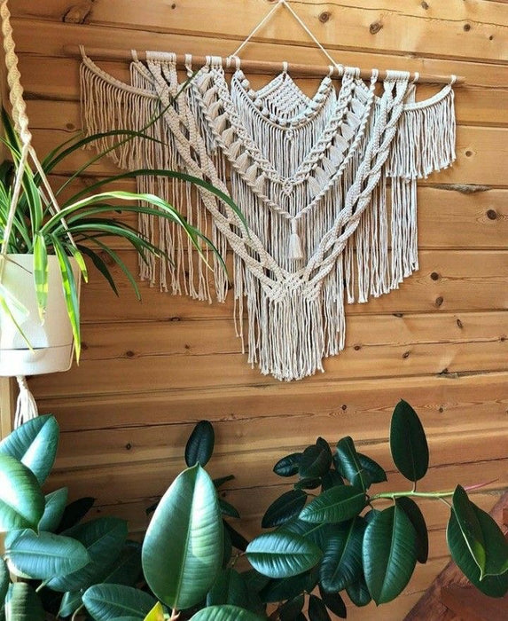 Macrame Boho Wall Hanging