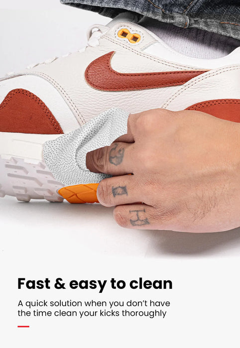 Sneaker cleaning wipes- pack of 15