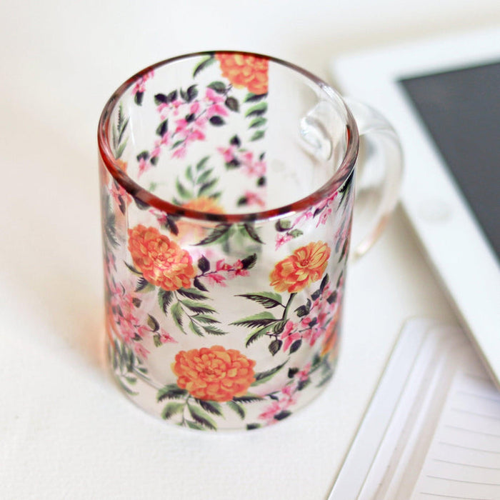 Marigold Glass Mug - Gift Set