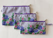 Hydrangea Multi-purpose pouches (Set of 3) - Strokes by Namrata Mehta