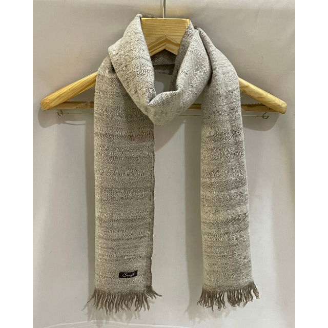 Handloom Cashmere Scarf | Muffler | 100% Pure Cashmere | Handspun & Handwoven | Unigen