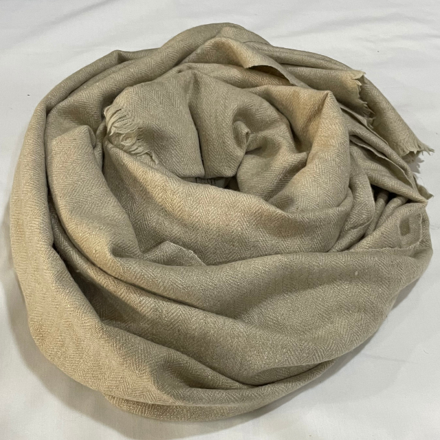 Handloom Cashmere Oversized Scarf | 100% Pure- Made In India