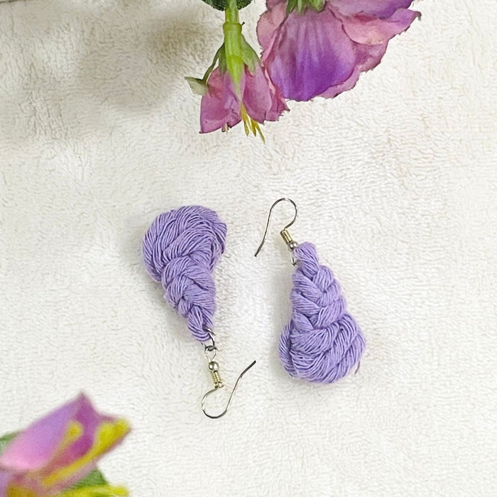 Boho Chic Macrame Earrings | Pipa Knot