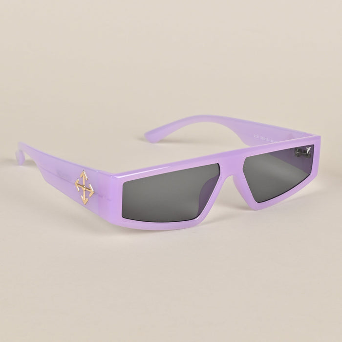 Voyage Purple Rectangle Sunglasses - MG3874