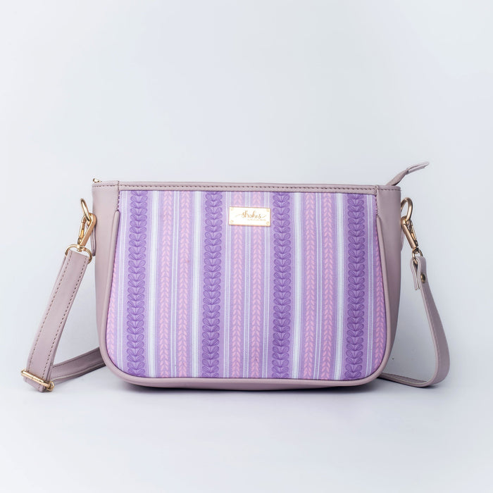 Lilac Leaves Sling bag