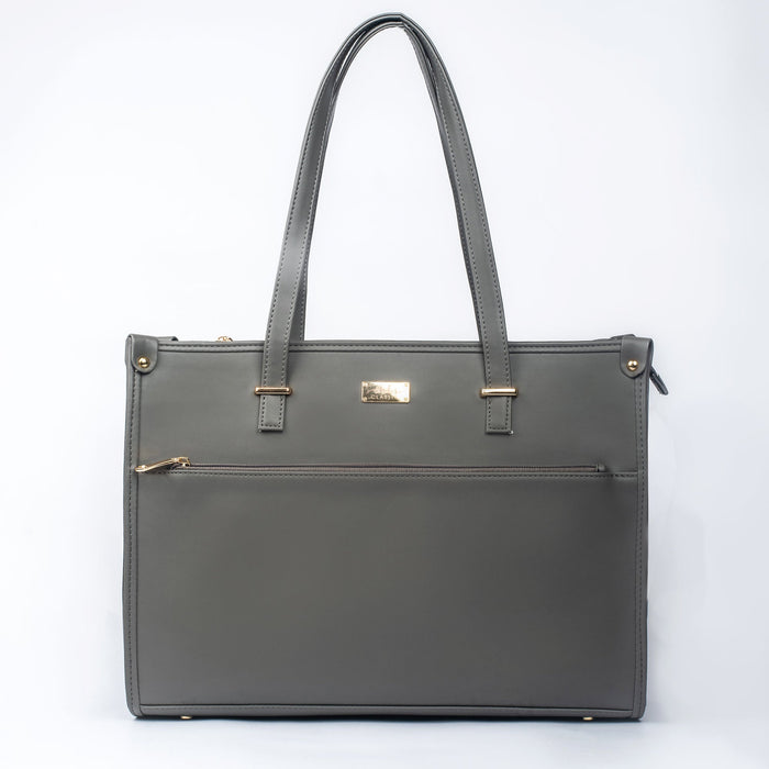 Slate Grey Box Tote bag