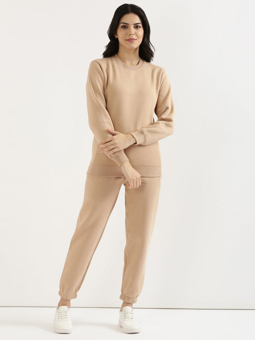 Brown Sweatpants For Women-CK-CK-BROWNSWEATPANT