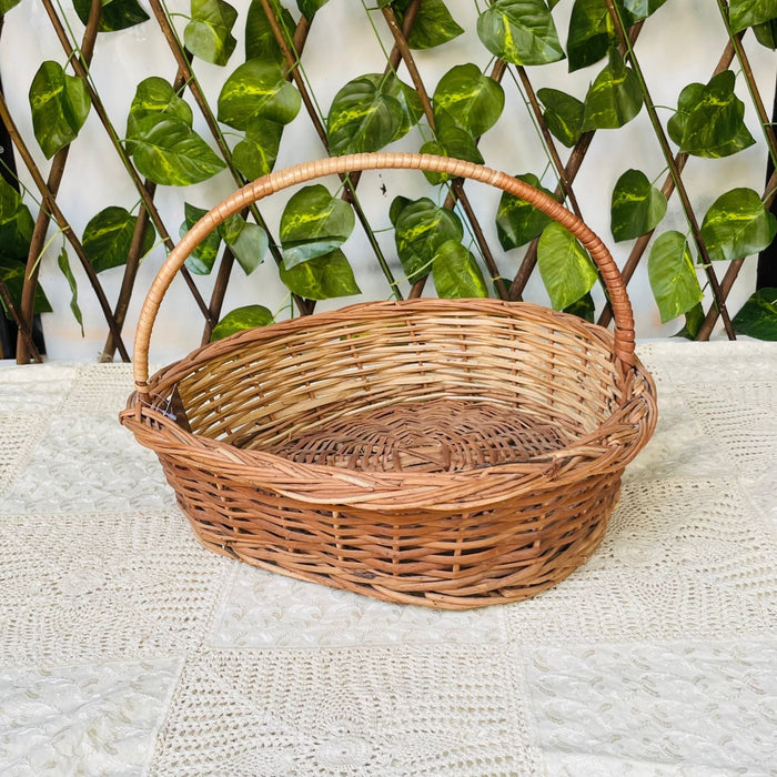 Maga Basket Wicker Heart Shape Hanging | Fruits Storage | Table Organisation