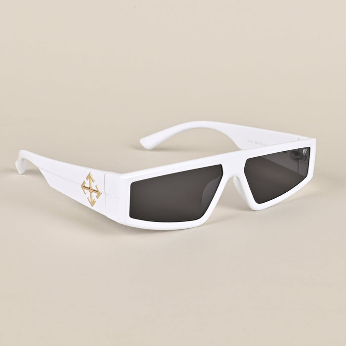 Voyage White Rectangle Sunglasses - MG3873