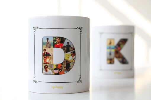 Custom Letter Mugs