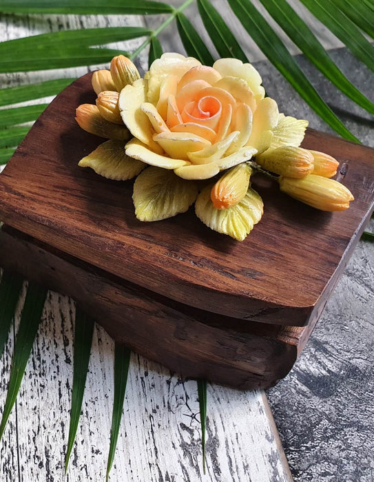 Floret Wood Gift Box