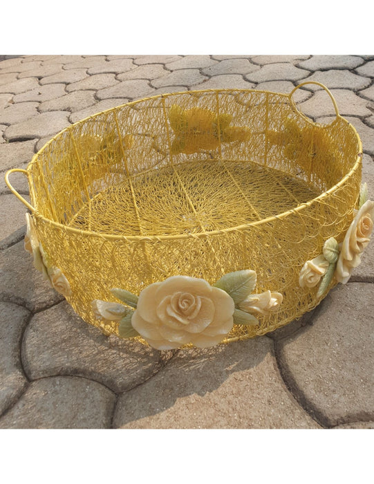 Bumblebee Rose Basket