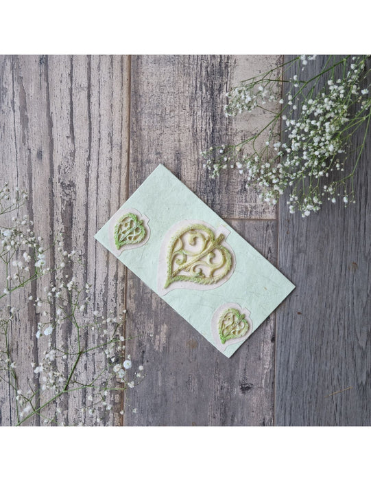 Floral Envelope Set: Rosa Blush Rosa Lemon And Leafy Sky Combo