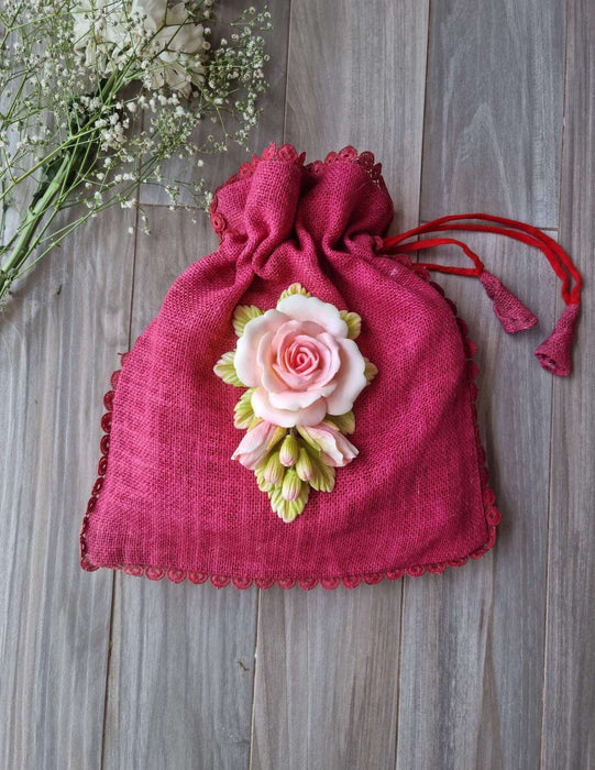 Blush-Rose Potli Bag