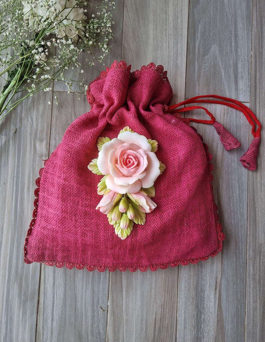 Blush-Rose Potli Bag