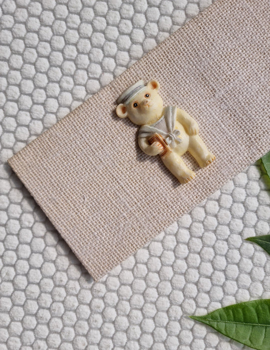 Ivory Teddy Envelope