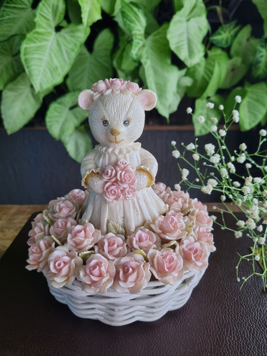 Pink-Rosed Doll Decorative