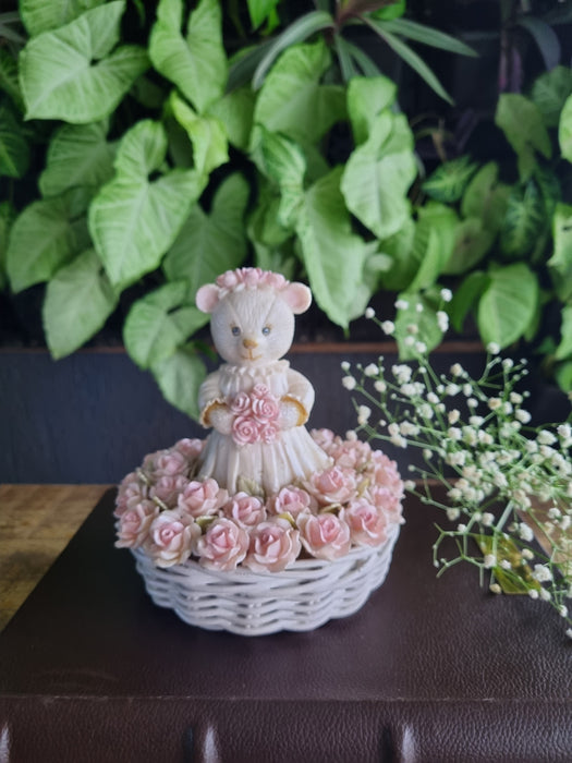 Pink-Rosed Doll Decorative