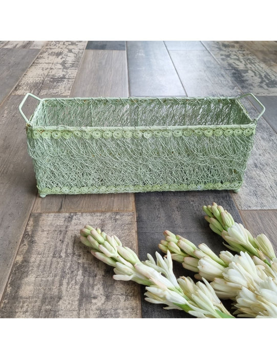 The Touch Of Green Mesh Caddy