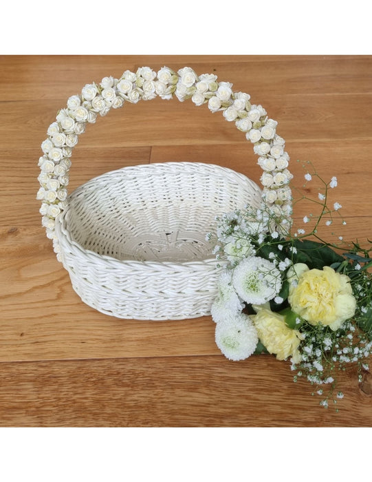 Ceremonial White Dove Basket