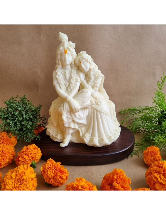 Royal-Ivory Radhakrishna Idol