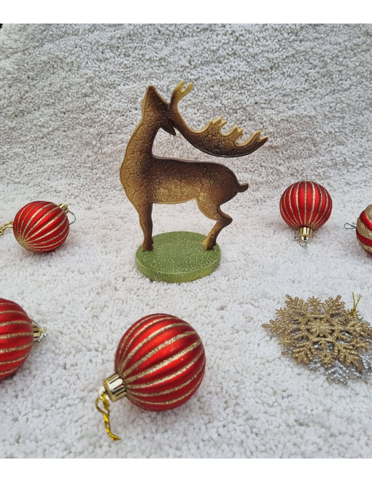 Frolicsome-Decor Reindeer