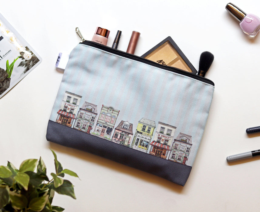 Old Town Road Multi-purpose pouches (Set of 3) - Strokes by Namrata Mehta