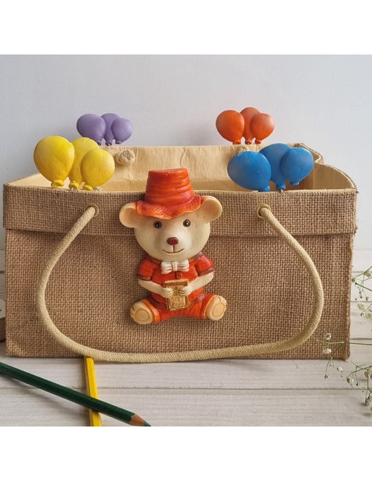 The Bear Jute Gifting Bag