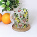 Zesty Lemon Frosted Glass Mug - Strokes by Namrata Mehta