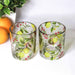 Zesty Lemon Beverage Glasses (Set of 2 and 4) - Strokes by Namrata Mehta