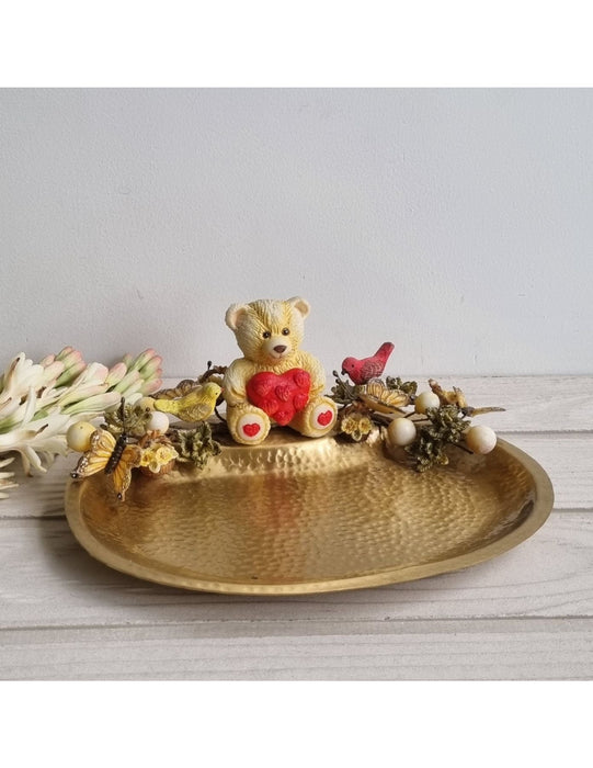 Royal Gold Teddy Platter