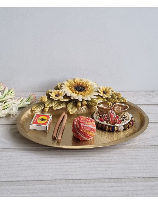 Royal Gold Floret Platter