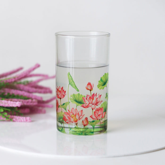 Lotus Field Tumblers (Set of 2 & 4) - Strokes by Namrata Mehta