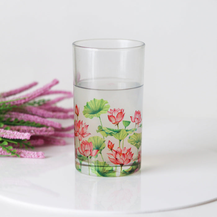 Lotus Field Tumblers (Set of 2 & 4) - Strokes by Namrata Mehta