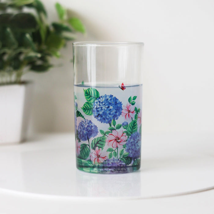 Hydrangea Tumblers (Set of 2 & 4) - Strokes by Namrata Mehta