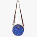 Midnight Forest Blue Orbit Sling Bag - Strokes by Namrata Mehta