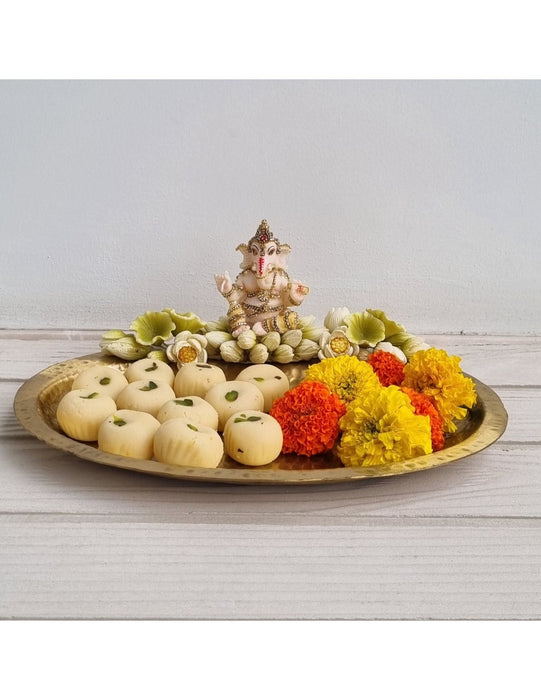 Royal Gold Ganesha Platter