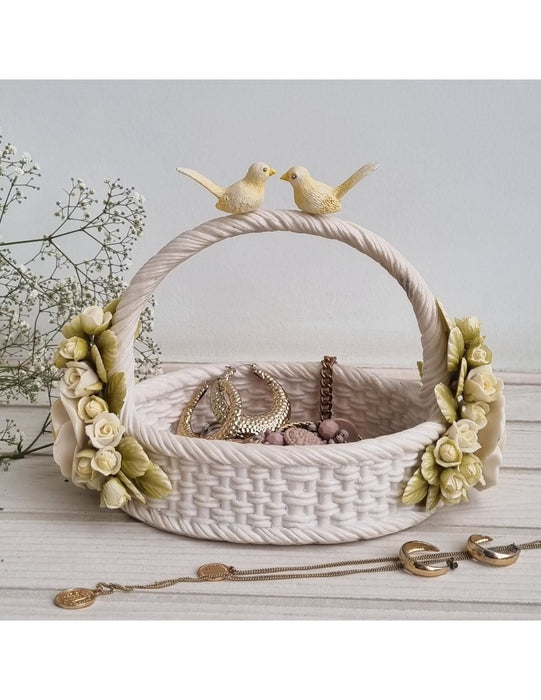 The Flax Floret Basket