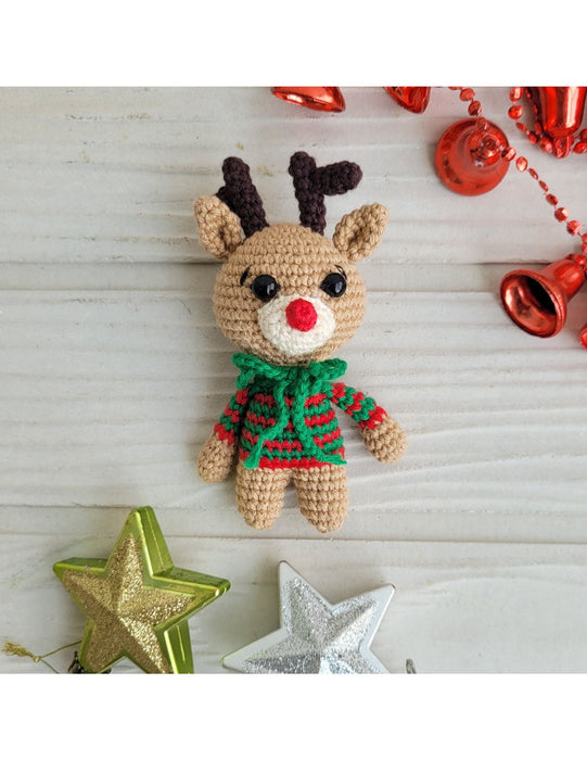 Handcrafted Reindeer Crochet