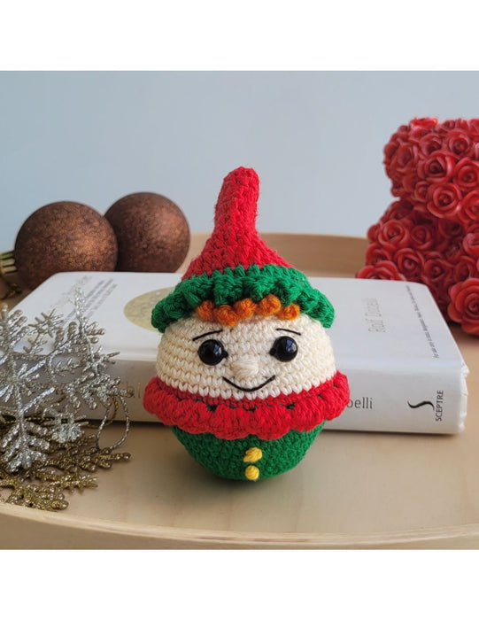 Handcraft Elf Cupcake Crochet