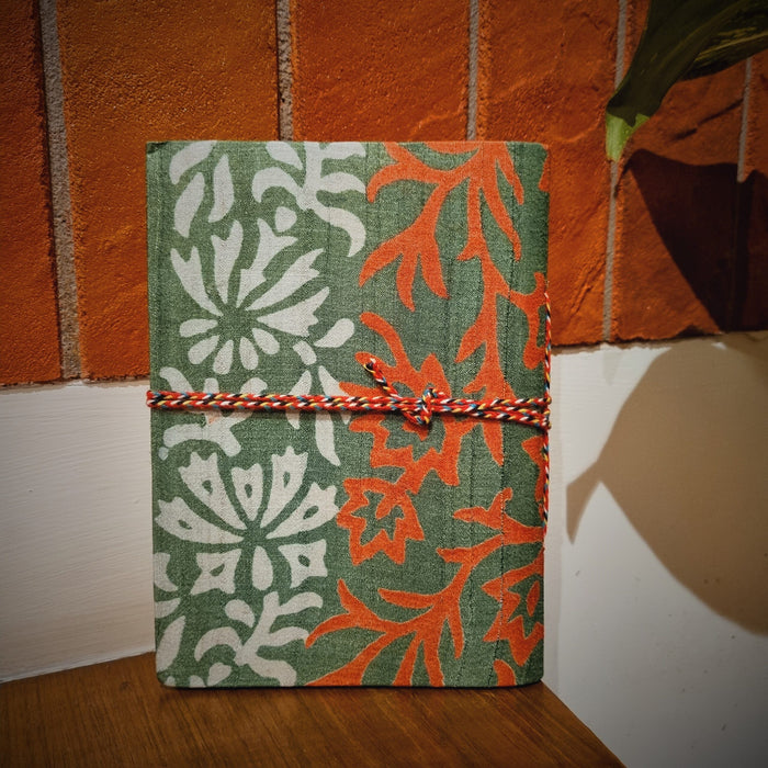 AHAANA-UPCYCLED HANDLOOM FABRIC JOURNAL(doori)