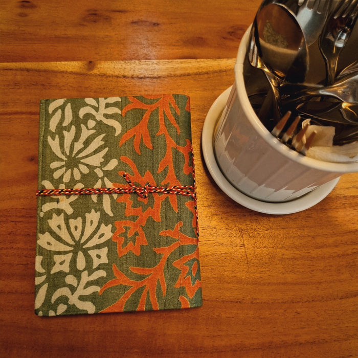 AHAANA-UPCYCLED HANDLOOM FABRIC JOURNAL(doori)