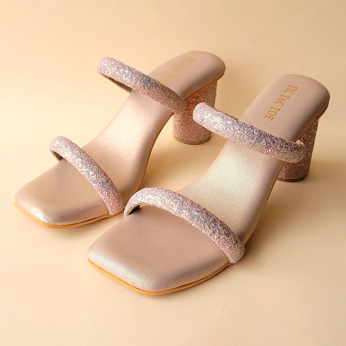 Rose Gold Shimmer 2 Strap Blocks