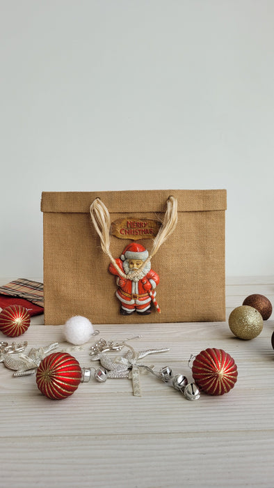 Santa Jute Bag (Large)