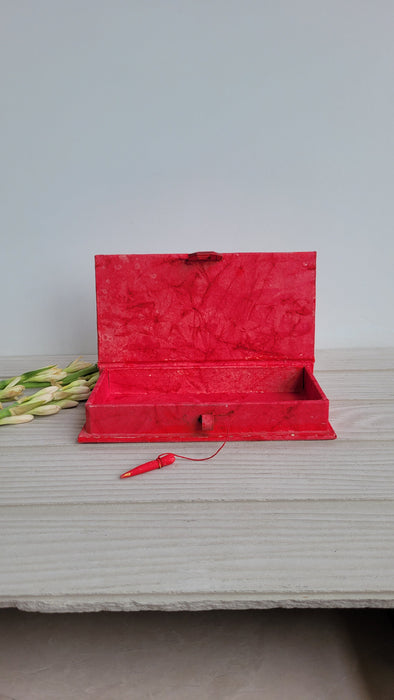 Maroon Envelope Box