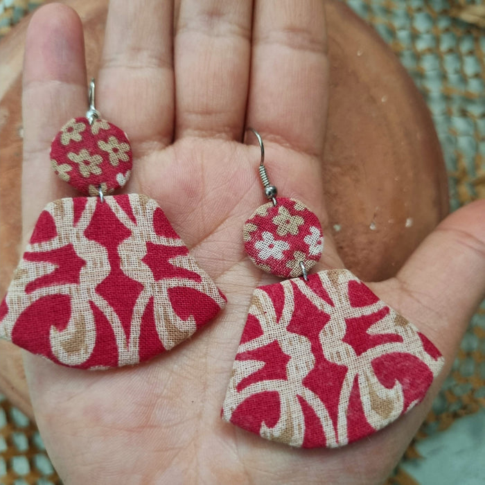 GULNAAR TEXTILE EARRING