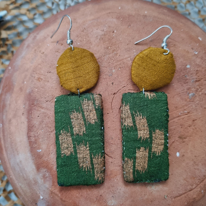 PRAIRIE TEXTILE EARRING