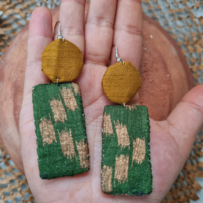 PRAIRIE TEXTILE EARRING