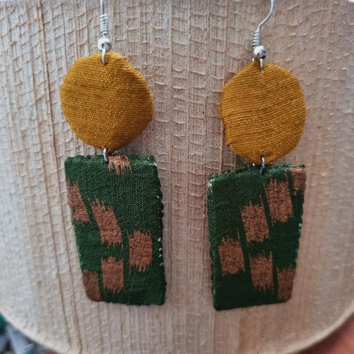 PRAIRIE TEXTILE EARRING