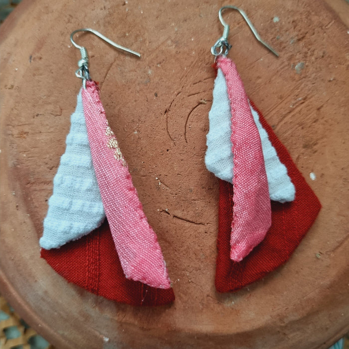 LATKAN TEXTILE EARRING